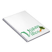 Vegane Vibes Notizblock (Rechte Seite)