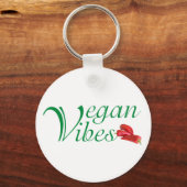 Vegane Vibes Schlüsselanhänger (Vorderseite)