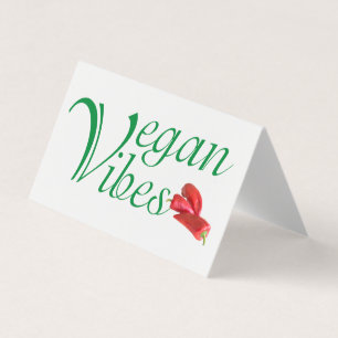 Vegane Vibes Visitenkarten