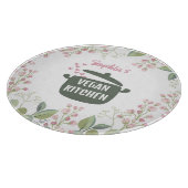 Vegane Wasserfarbe Schneidebrett (Ecke)