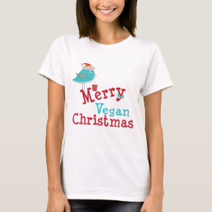 Vegane Weihnachten T-Shirt