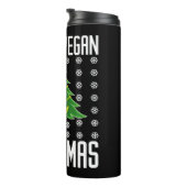 vegane Weihnachten Thermosbecher (Nach rechts gedreht)