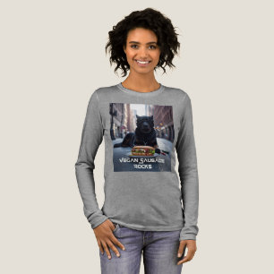 VEGANE WURST ROCKS - LUSTIG Tri-Blend SHIRT
