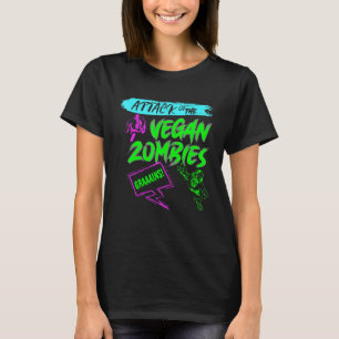 Vegane Zombies Vegetarier Veganer Tag Gemüse T-Shirt