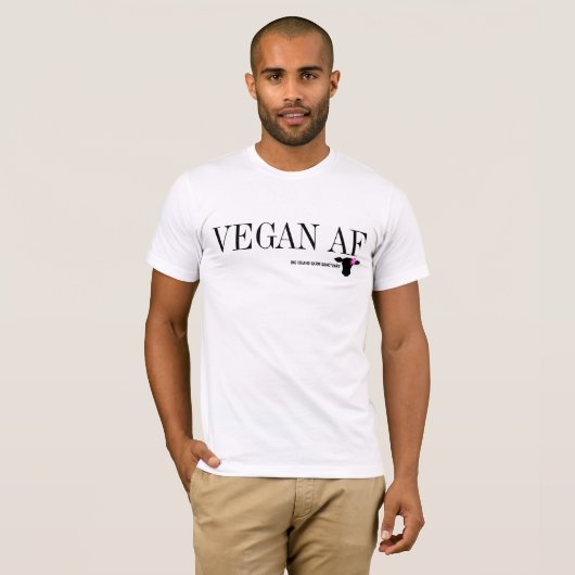 VEGANER AF T-Shirt (Vorne ganz)