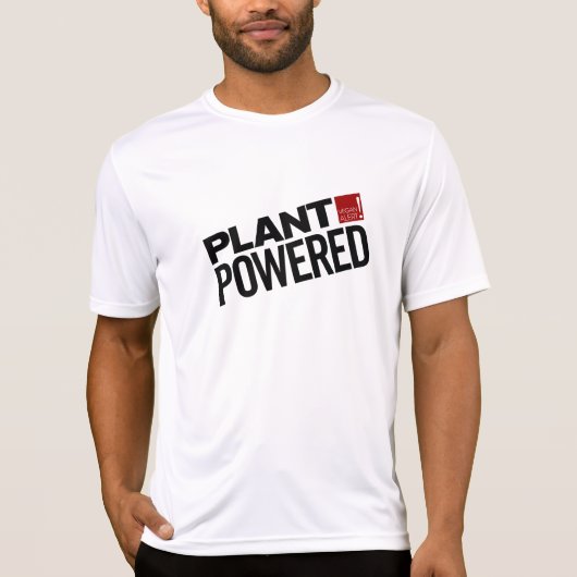 Veganer Alarm! Pflanze angetrieben T-Shirt (Vorderseite)
