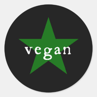 Veganer Aufkleber
