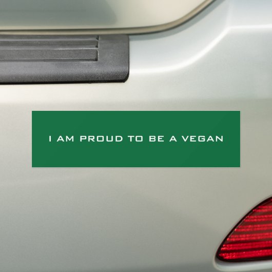 Veganer Autoaufkleber (Auf Auto)