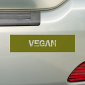 veganer Autoaufkleber (Auf Auto)