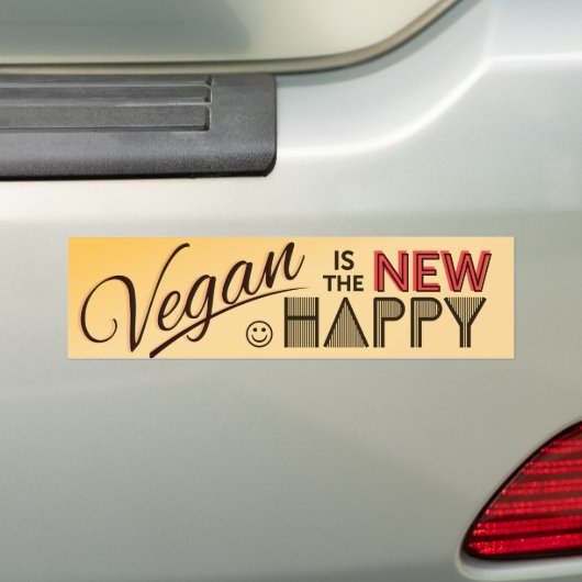 Veganer Autoaufkleber (Auf Auto)