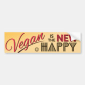 Veganer Autoaufkleber (Vorne)