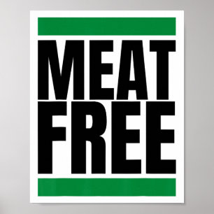 Veganer Bodybuilding ohne Fleisch Vegan Straight E Poster