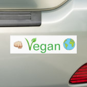Veganer Boxauto-AufkleberVeganism Autoaufkleber (Auf Auto)