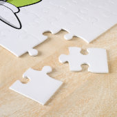 Veganer Broccoli bei Gitarre Puzzle (Seite)