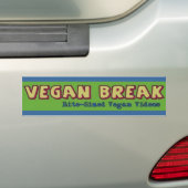 Veganer Bruch-Autoaufkleber Autoaufkleber (Auf Auto)