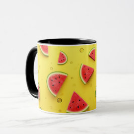 Veganer Cartoon Obstbäume Niedlich Wassermelone Sl Tasse
