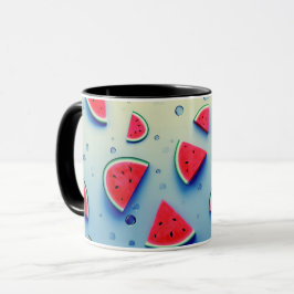 Veganer Cartoon Obstbäume Niedlich Wassermelone Sl Tasse