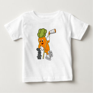 Veganer Eishockey-Eishockeystick Baby T-shirt