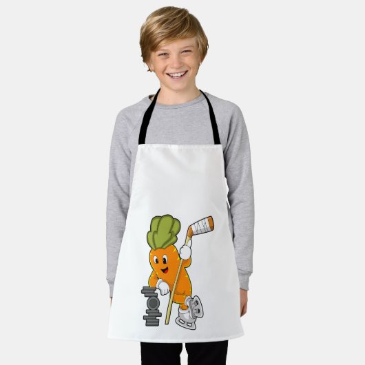 Veganer Eishockey-Eishockeystick Schürze (Getragen)