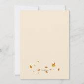 Veganer Erntedank Einladung (Rückseite)