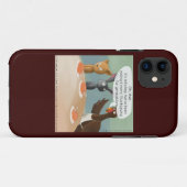 Veganer Erntedank Fall Funny iPhone 5/5 Case-Mate iPhone Hülle (Rückseite (Horizontal))