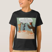 Veganer Erntedank Funny T-Shirt (Vorderseite)