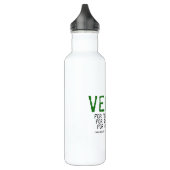Veganer Freiheit Bottleworks Alaun 24oz Edelstahlflasche (Links)