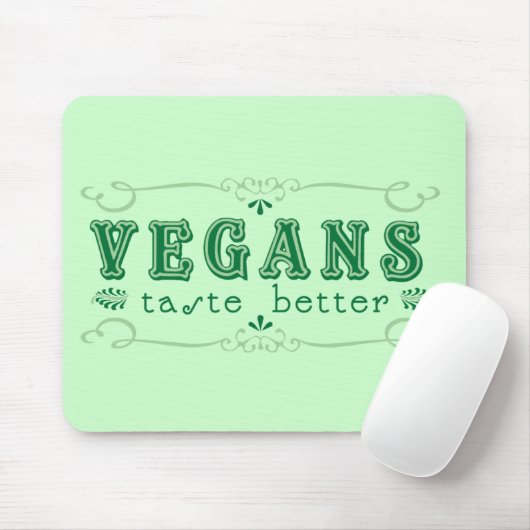 Veganer Geschmack Mousepad (Mit Mouse)