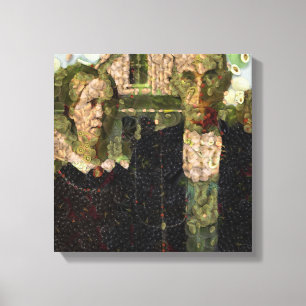 Veganer gotischer Kunstlöffel Leinwanddruck