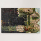 Veganer gotischer Kunstlöffel Puzzle (Horizontal)