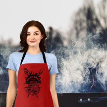 Veganer Grillmeister (mit Ihrem Namen)