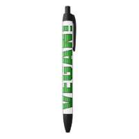Veganer grüner Streifen-Stift