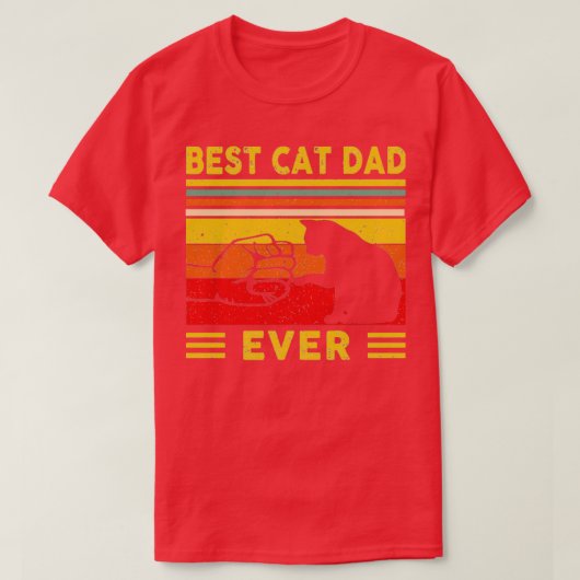 veganer Katzenpapa1 T-Shirt (Design vorne)