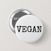 Veganer Knopf Button (Vorne & Hinten)