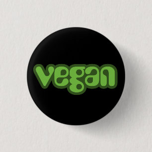 veganer Knopf Button
