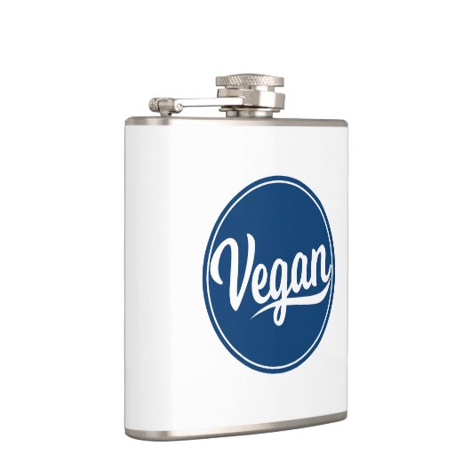 Veganer Kreis Flachmann (Rechts)