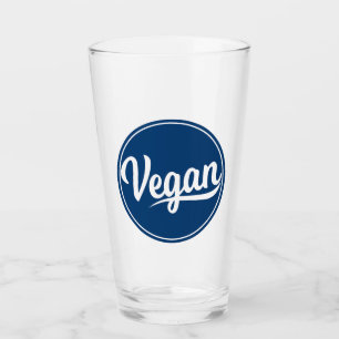 Veganer Kreis Glas
