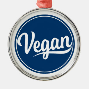 Veganer Kreis Ornament Aus Metall