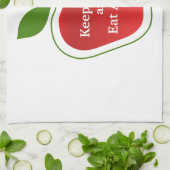 Veganer Küchen-Dekor Handtuch (Gefaltet)