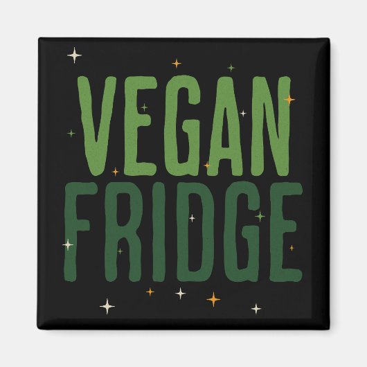 VEGANER KÜHLSCHRANK MAGNET (Vorne)