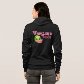 Veganer KükenHoodie Hoodie (Schwarz voll)