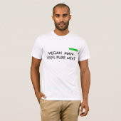 VEGANER MANN T-Shirt (Vorne ganz)