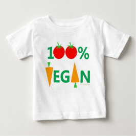 Veganer Niedlicher Cartoon Gemüse Humorvoll Baby T-shirt