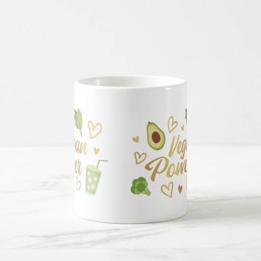 veganer Power Kaffeetasse (Mittel)