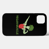 Veganer Power Vegetarische Pflanze Broccoli Bodybu Case-Mate iPhone Hülle (Rückseite (Horizontal))