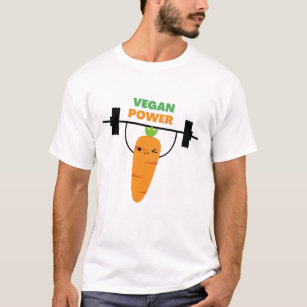 Veganer Power Workout Muskelkrämpfe Bodybuilding T-Shirt