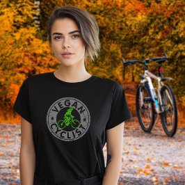 Veganer Radfahrer, Fitness T-Shirt