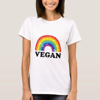 Veganer Regenbogen T-Shirt