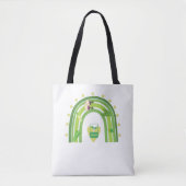 veganer Regenbogen-T - Shirt Tasche (Vorderseite)