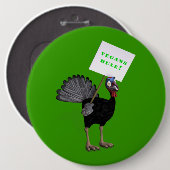 Veganer regieren! button (Vorne & Hinten)